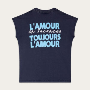 T-shirt L'Amour en vacances Marine– La Boulisterie x JJXX Vol 6